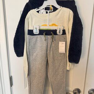 Eddie Bauer Boys Size 4T - 3 Piece Outfit, NWT